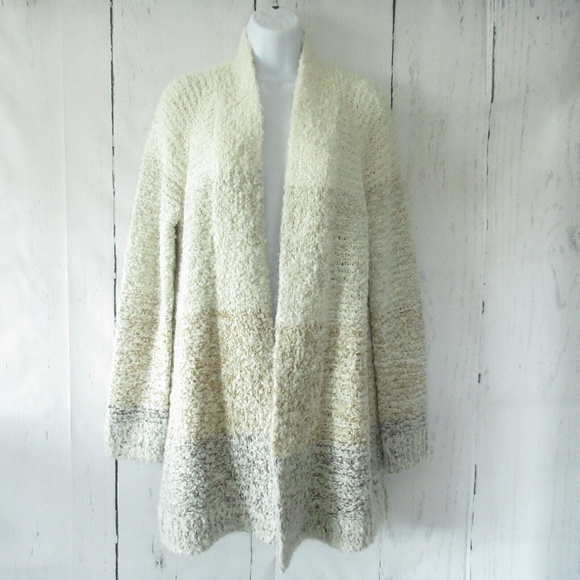 GAP Sweaters - Gap Cardigan Sweater Ombre Fuzzy Knit Oversized